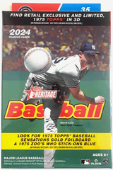 2024 Topps Heritage Baseball Hanger Box